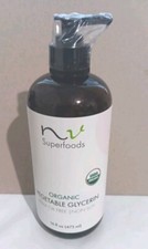 Organic Vegetable Glycerin - 16 Fl Oz - 100 Natural, USP Food Grade
