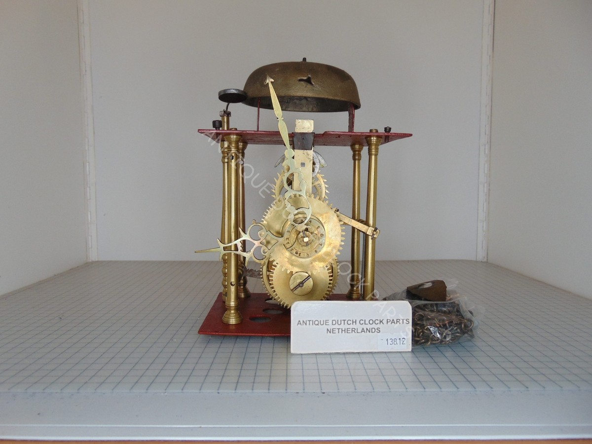 ANTIQUE OVERHAULED CLOCKWORK FOR A FRIESIAN TAIL CLOCK | eBay