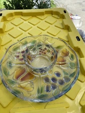 Mikasa Garden Harvest Chip and Dip Tray