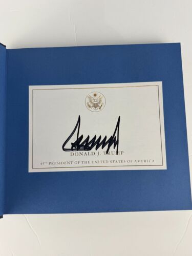 Donald J. Trump- Signed/Autographed "Save America" Hardcover Book-FREE SHIPPING - Picture 3 of 5
