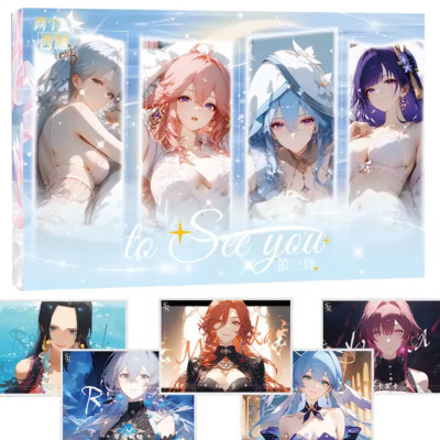 1 PACK To See You 3 Spicy A5 Board Goddess Trading Card Waifu Anime CCG