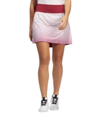 Adidas Womens Size Small Gradient Legacy Skort in Burgundy/White HA3452 2127
