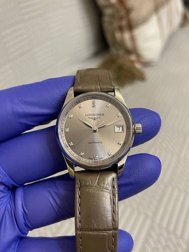 Longines Master Collection Diamond 34mm L2.357.4.07.4 V66268 Women’s Swiss Made - Picture 2 of 24