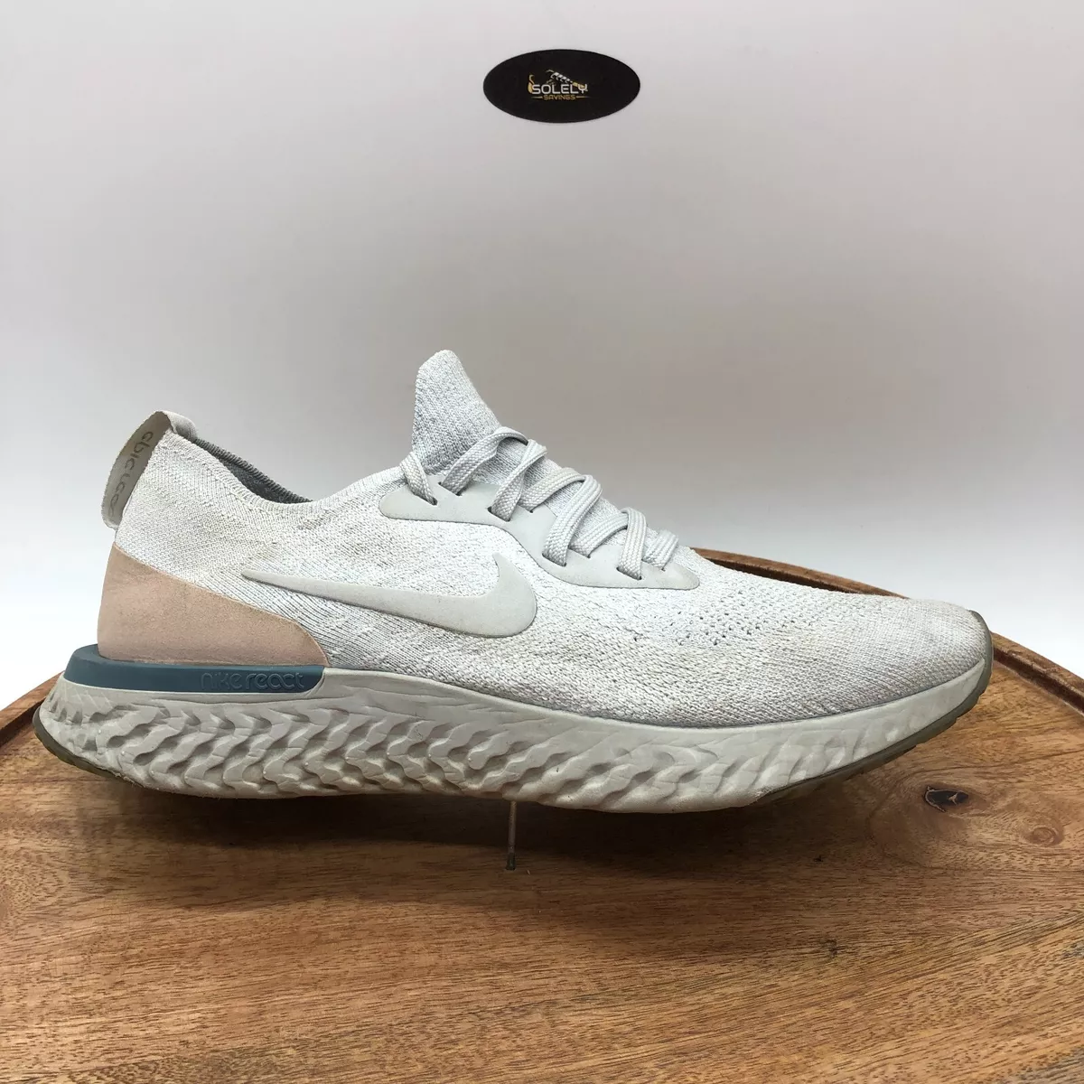 women's nike epic react flyknit pure platinum