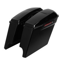 5" Stretched Hard Saddlebags & 6x9" Speakers Lid Fit For Harley Touring 14-24