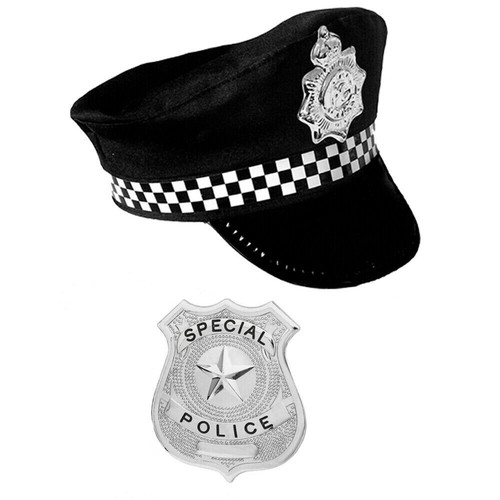POLICE OFFICER COSTUME SET COPPER 