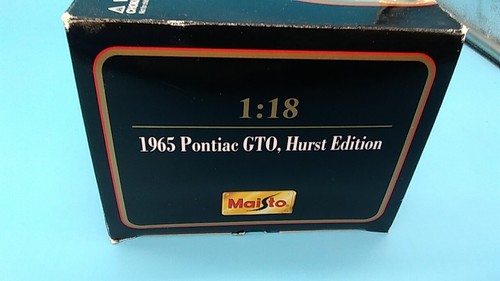 MAISTO SPECIAL EDITION 1965 PONTIAC GTO HURST EDITION!!!YELLOW CONVERTIBLE!!! - Picture 3 of 8