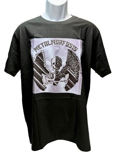 Metalmorfosis 80’s Iconic Bolivian Rock Power Metal Album Cover T-Shirt L New. - 第 1/18 張圖片
