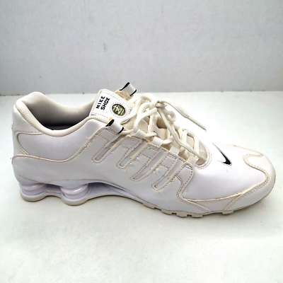 Size 10.5 - Nike Shox NZ EU White Black for sale online | eBay display picture 1
