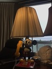 Vintage  Mickey Mouse Push Button Phone and  Lamp Combo 1970's Rare 100% Works!