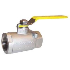 1/4" FNPT Stainless Steel Ball Valve Inline