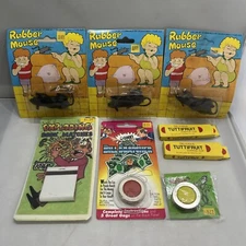 Vintage Novelty LOT of 8 Pranks & Gags Toys April Fools Jokes 1960-90s