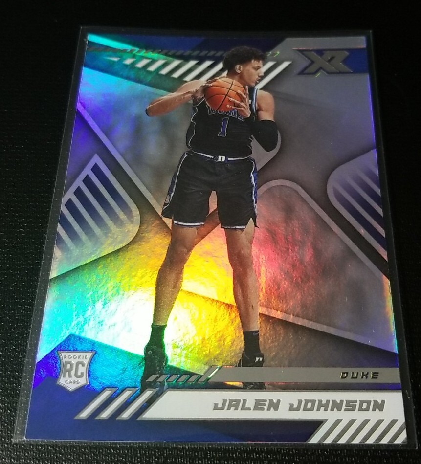 2021 Panini Chronicles XR Draft Picks JALEN JOHNSON Rookie #173 Atlanta Hawks RC