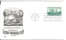 FDC 1244 NEW YORK WORLD'S FAIR  ARTCRAFT CACHET VF  (F1244C)