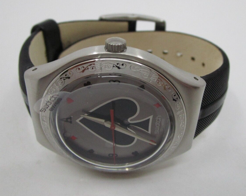 TA1543 SWATCH 007 BÖSEWICHT SAMMLUNG UHR DIE ZAHL CASINO ROYALE YGS128 - Bild 3 von 18