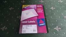Avery laser label 100 x 6 per sheet a4 white 99.1x93.1mm.parcel labels