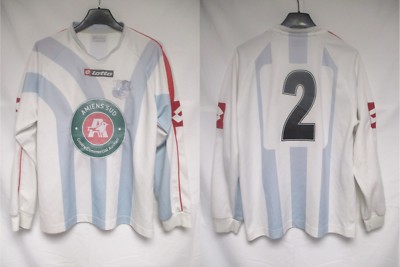 Maillot Amiens SC Vintage Lotto Manches Longues - Taille XS - Porté (n°2)