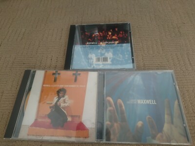 MAXWELL ASCENSION DON'T EVER WONDER/LUXURY COCOCURE/UNPLUGGED ORIGINAL CD SINGLE