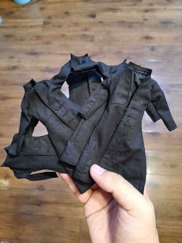 Custom 1/12 Scale Windbreaker Long Coat Clothes for 6" Mez. ANT Action Figure - Picture 5 of 10