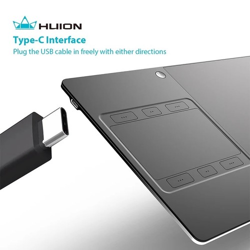 TAVOLETTA GRAFICA ORIGINALE HUION INSPIROY G10T - COME NUOVO - ALTA RISOLUZIONE - Afbeelding 4 van 22