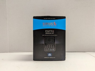 Sirius Satellite Radio Stiletto 2 Vehicle Kit SLV2 - Open Box - Complete Set