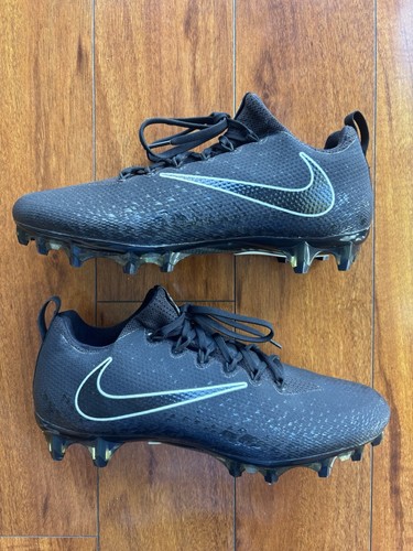 Nike Vapor Untouchable Pro CF Low TD Football Cleats Black/White Sz 9.5