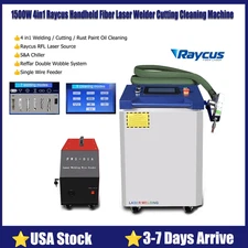 1500W 4in1 Raycus Double Wobble Laser Welder Welding Cutting Cleaning Machine