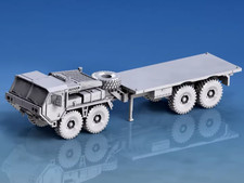 Kit Modelo Sin Pintar Impreso 3D 1/144 EE. UU. Oshkosh HEMTT MK48/14 LVS