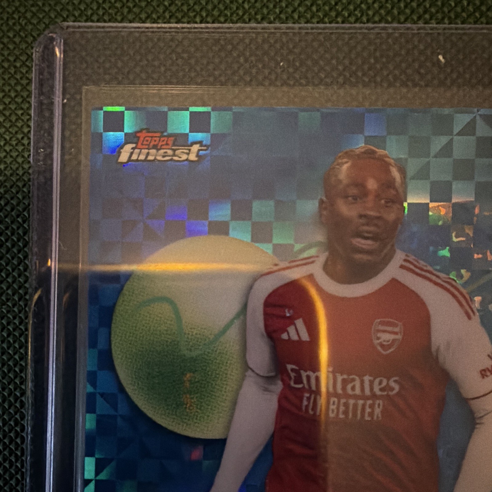 Topps Finest UEFA Champions League Eberechi Eze Arsenal FC #30 /99 view 6