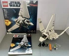 Lego 75302 Star Wars Imperial Shuttle Complete Set Minifigures Manual Box