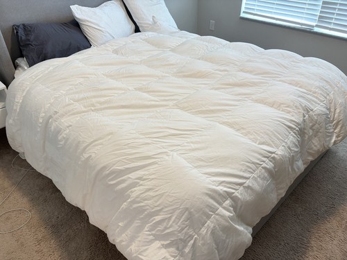 Brooklinen All-Season Duck Down Comforter Full/Queen White
