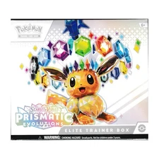 Pokemon TCG: Prismatic Evolutions Elite Trainer Box (ETB) – New / Factory Sealed