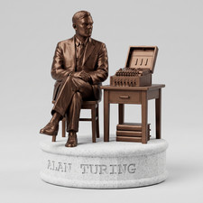 Alan Turing Scientific Historical Collectible Statue