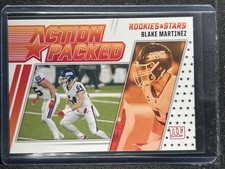 Martinez, Blake - 2021 Rookies & Stars - Action Packed