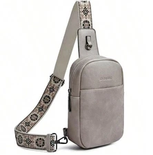 Women's Sling Bag Crossbody Shoulder Chest Sling Bag Sports Backpack Travel