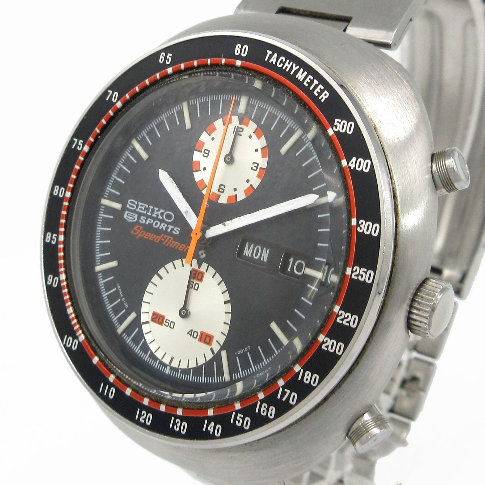 Seiko Speedtimer Automatic Chronograph Watch 6138… - image 1