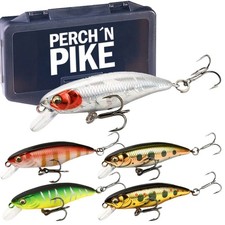 5er Forellen Wobbler Set ink. Box I Minnow I ...
