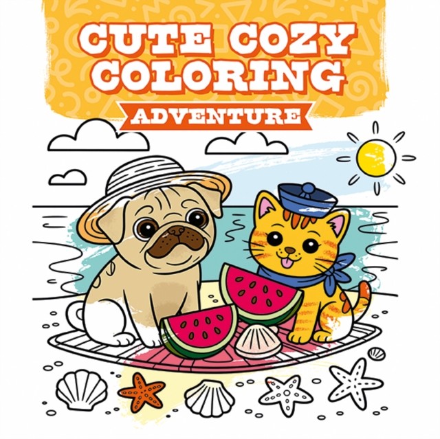 Cute Cozy Coloring: Adventure - 9781784947323 - Image 5
