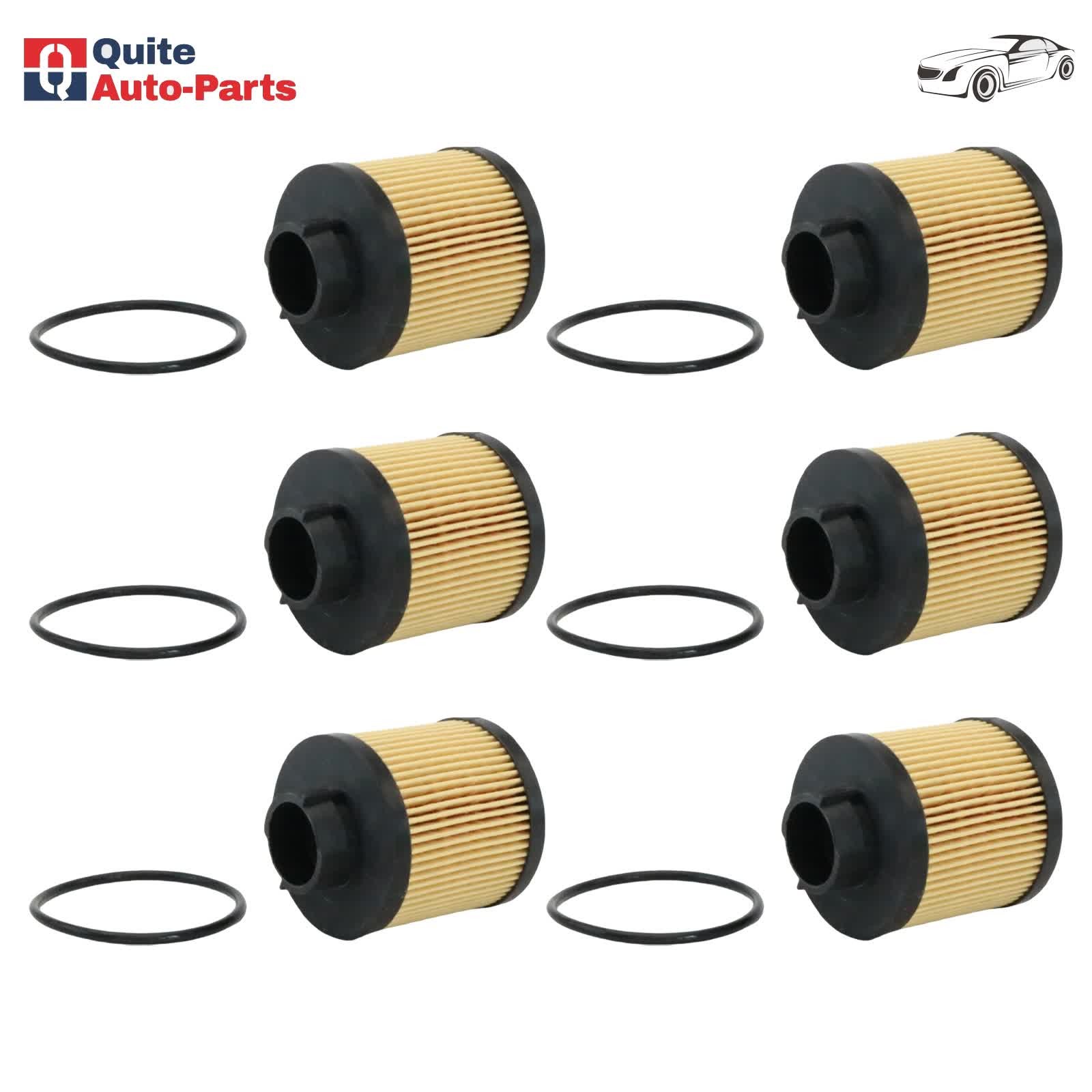 6X Oil Filter Fits Lamborghini Gallardo 2004-2008 07L115561C USA