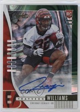 2019 Absolute Rookie Green Waves Signatures 8/25 Trayveon Williams #150 Auto 0c2