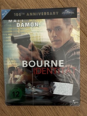 Die Bourne Identität Blu-ray Steelbook 100th Anniversary NEU OVP SEALED
