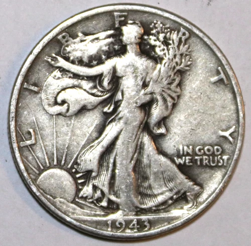1943-P Walking Liberty Half Dollar - Very Fine - #1393EC