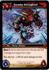 Torashu Stronghoof Icecrown 143 / 220 Dan Breeton 2010 World of Warcraft CCG TCG