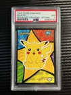 PIKACHU STANDING PSA 7 - 1999 POKEMON TOPPS Movie Edition EDT Sticker Card *BTX