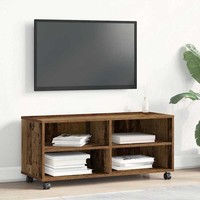 Tv-Schr?Nk 90 X 35 X 40,5 Cm Braun Holzwerkstoff