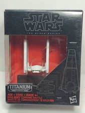 Kylo Ren's Command Shuttle  3 Star Wars Black Series Titanium Series b13