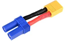GForce - ADAPTER XT60 EC5 XT 60 MALE AND EC5 FEMALE