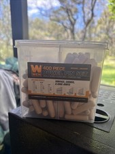 WEN JN400D 400-Piece Fluted Dowel Pin Variety Bucket w/ 1/4, 5/16, and 3/8-inch