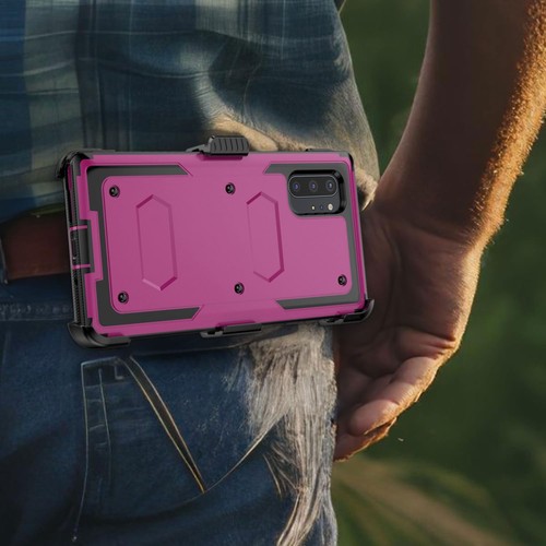 Shockproof Case For Samsung Galaxy Note 10 10+ Plus Heavy Duty Cover + Belt Clip - Picture 75 of 88