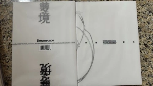 Seventeen jeonghan x Joshua jxj dream scape album daydream and dreamchasers ver - product listing photo